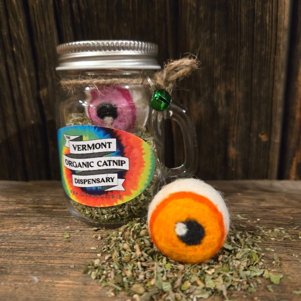 Felt Eyeball in a Jar