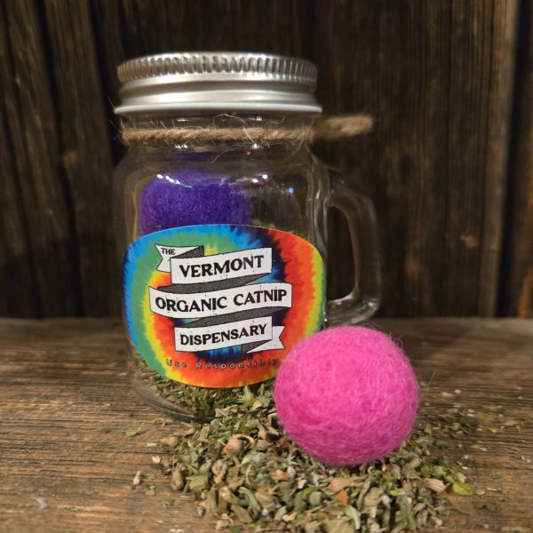 Felt ball in a Jar